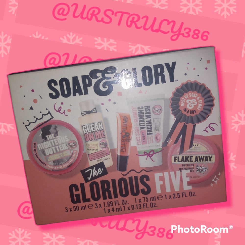 NIB SOAP & GLORY "The Glorious FIVE